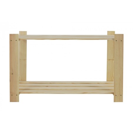 Niski regał drewniany B-07