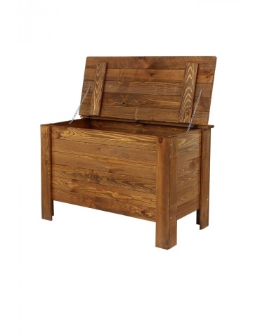 Skrzynia sosnowa B-13 olejowana brąz