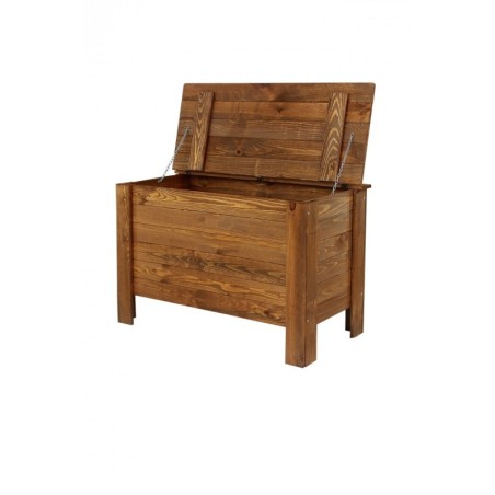 Skrzynia sosnowa B-13 olejowana brąz