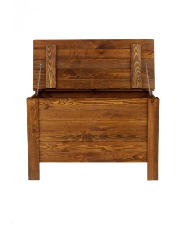 Skrzynie i ławki - Skrzynia sosnowa B-13 olejowana brąz - product 5