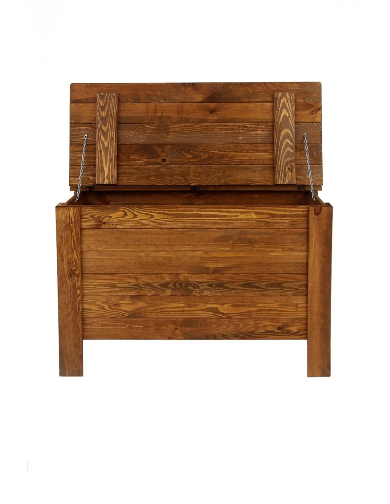 Skrzynie i ławki - Skrzynia sosnowa B-13 olejowana brąz - product MODO24.PL 5