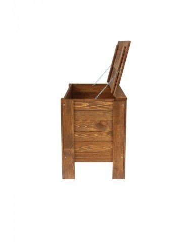 Skrzynie i ławki - Skrzynia sosnowa B-13 olejowana brąz - product 3