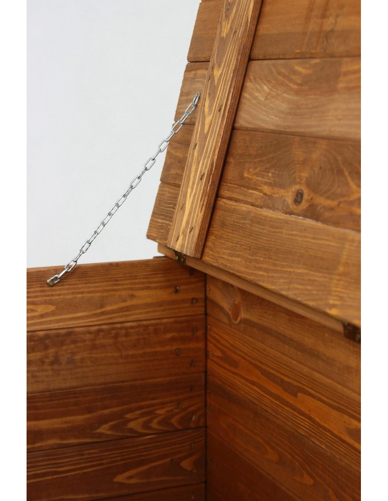 Skrzynie i ławki - Skrzynia sosnowa B-13 olejowana brąz - product MODO24.PL 6