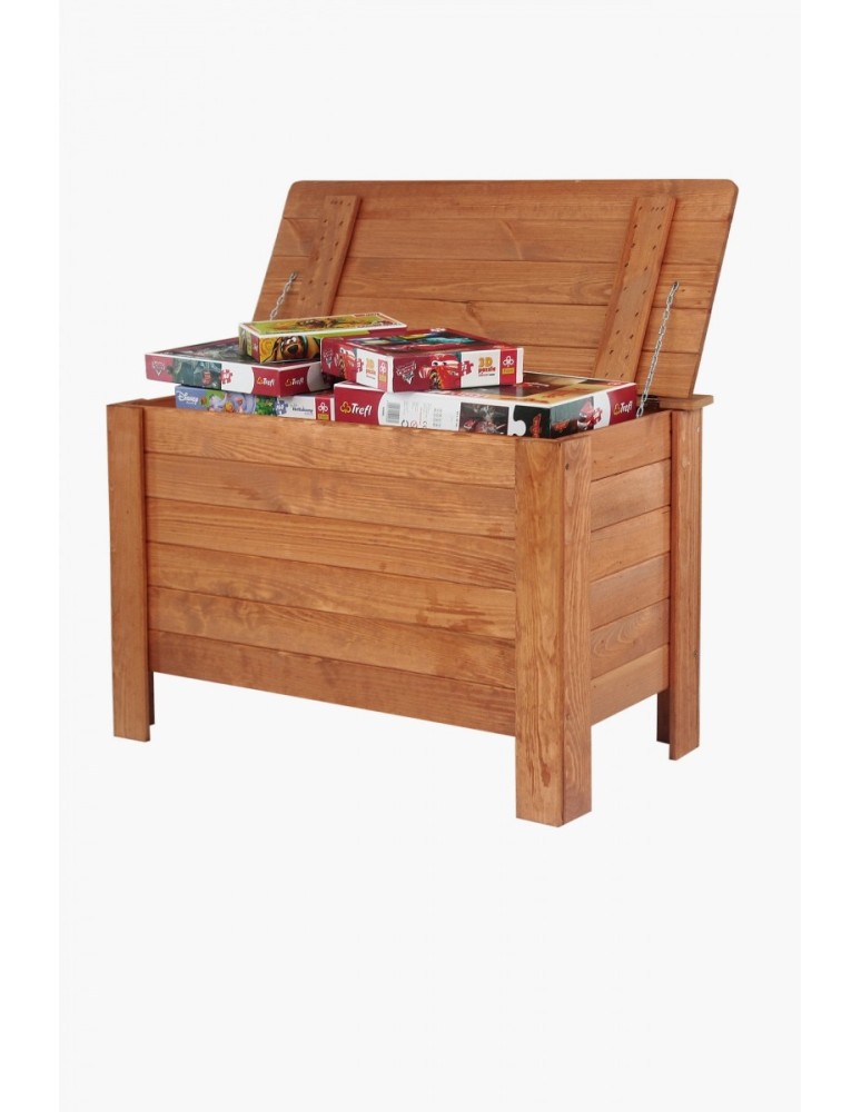 Skrzynie i ławki - Skrzynia sosnowa B-13 olejowana olcha - product MODO24.PL 4