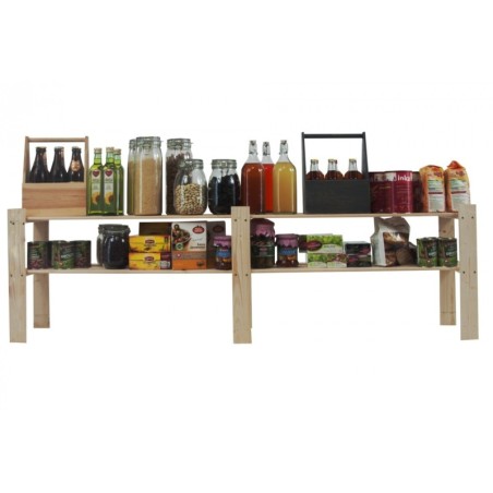 Regał drewniany B-04