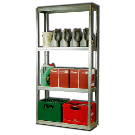 Regał metalowy Helios 180x100x35_4_Z - 175 kg / na półkę