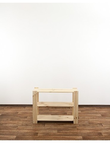 seria MAXI - Regał drewniany do spiżarni Maxi 2L+ trzypiętrowy - product 5