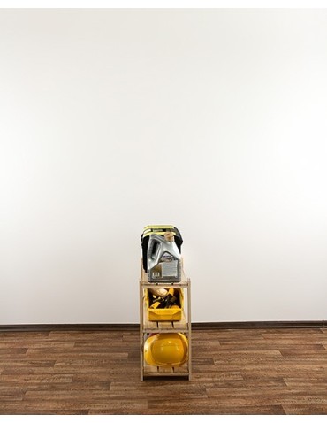 seria MAXI - Regał drewniany do spiżarni Maxi 2L+ trzypiętrowy - product 11