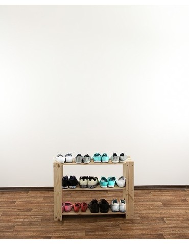 seria MAXI - Regał drewniany do spiżarni Maxi 2L+ trzypiętrowy - product 12