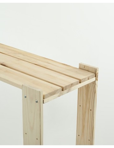 seria MAXI - Regał drewniany do zabudowy z półką ażurową  Maxi 3L - product 11