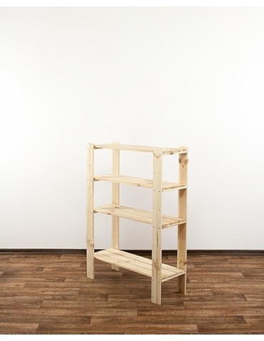 Regał drewniany do warsztatu Maxi 3L+ z ażurowymi półkami - product 2