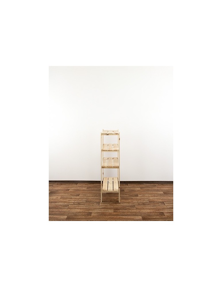 seria MAXI - Regał drewniany do warsztatu Maxi 3L+ z ażurowymi półkami - product MODO24.PL 3