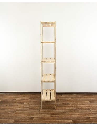 seria MAXI - Regał drewniany modułowy z półką ażurową  Maxi 4L+ - product 3