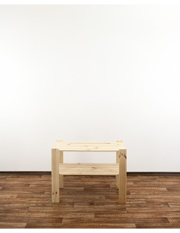 seria MAXI - Regał drewniany do warsztatu z półką ażurową  Maxi 2M - product 4