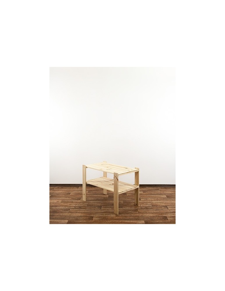 seria MAXI - Regał drewniany do warsztatu z półką ażurową  Maxi 2M - product MODO24.PL 2