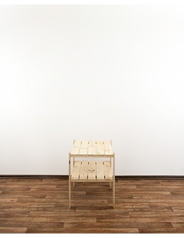 seria MAXI - Regał drewniany do warsztatu z półką ażurową  Maxi 2M - product 3