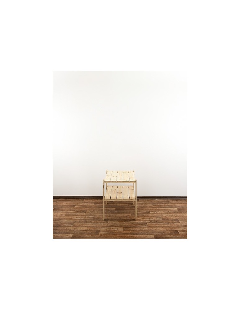 seria MAXI - Regał drewniany do warsztatu z półką ażurową  Maxi 2M - product MODO24.PL 3