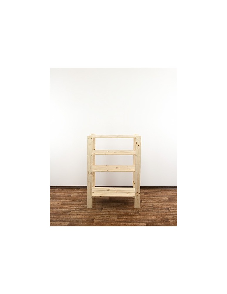 seria MAXI - Regał drewniany do spiżarni z półką ażurową  Maxi 3M+ - product MODO24.PL 3