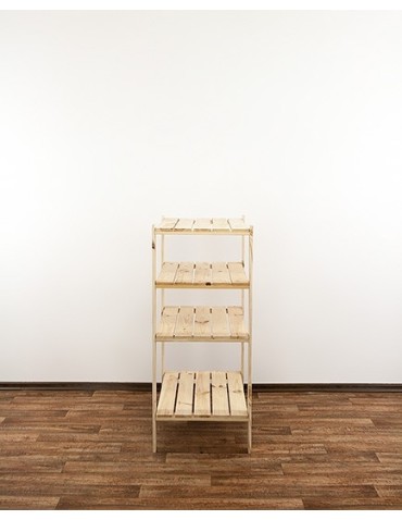 seria MAXI - Regał drewniany do spiżarni z półką ażurową  Maxi 3M+ - product 4