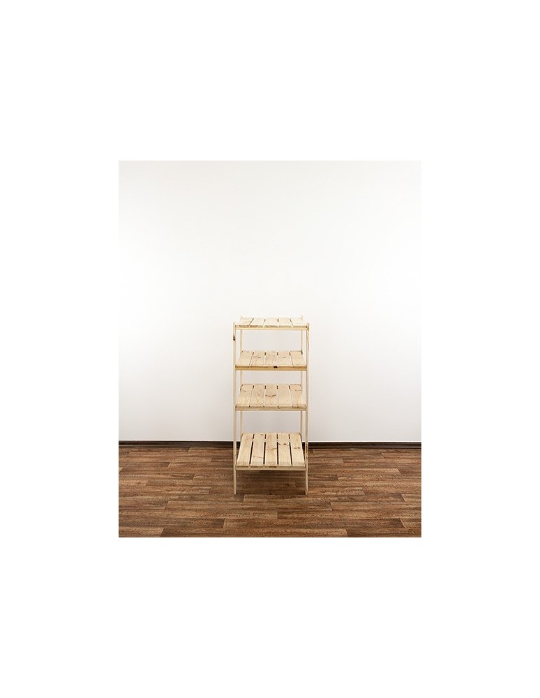 seria MAXI - Regał drewniany do spiżarni z półką ażurową  Maxi 3M+ - product MODO24.PL 4