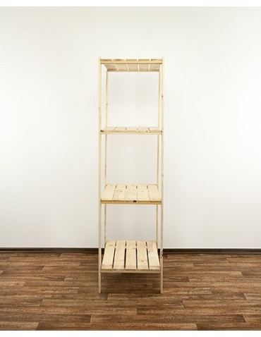 seria MAXI - Regał drewniany do zabudowy z półką ażurową  Maxi 4M - product 3