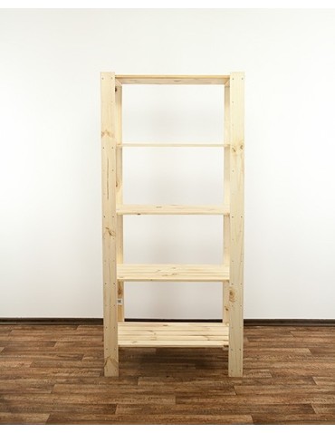 seria MAXI - Regał drewniany do warsztatu z półką ażurową  Maxi 4M+ - product 4