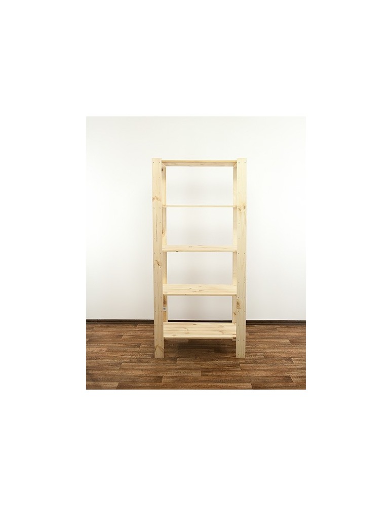 seria MAXI - Regał drewniany do warsztatu z półką ażurową  Maxi 4M+ - product MODO24.PL 4