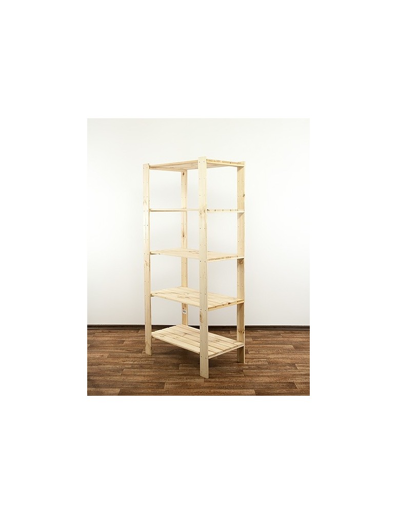 seria MAXI - Regał drewniany do warsztatu z półką ażurową  Maxi 4M+ - product MODO24.PL 2