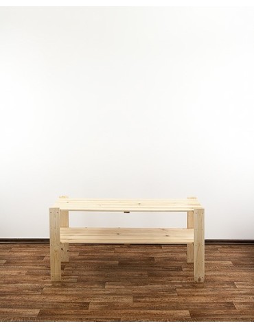 Regał drewniany do spiżarni z półką ażurową Maxi 2N - product 2