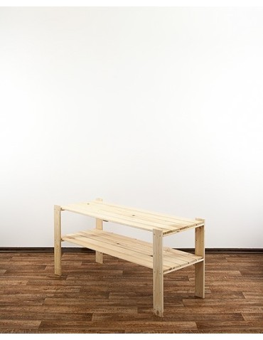 seria MAXI - Regał drewniany do spiżarni z półką ażurową Maxi 2N - product 3