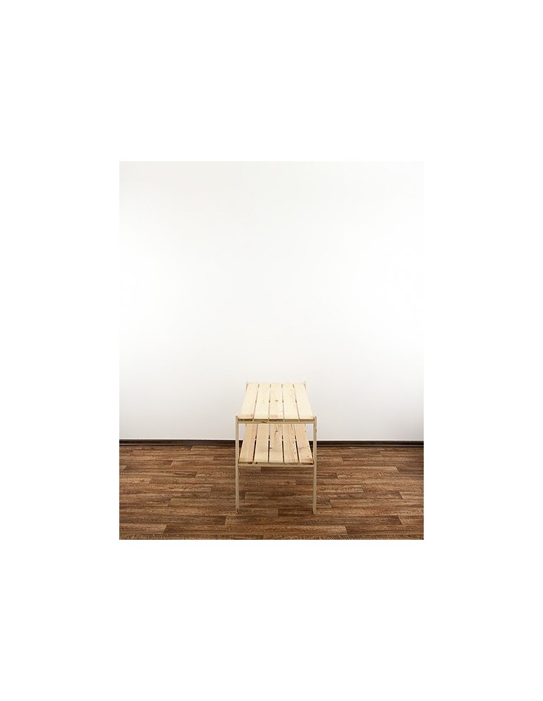 seria MAXI - Regał drewniany do spiżarni z półką ażurową Maxi 2N - product MODO24.PL 4