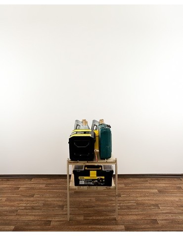 seria MAXI - Regał drewniany do spiżarni z półką ażurową Maxi 2N - product 8