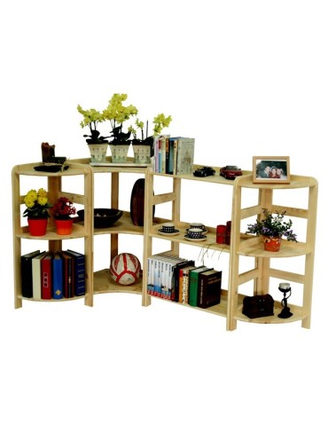 regały seria R - Regał do salonu R-04 89x56x56 cm narożny - product 10