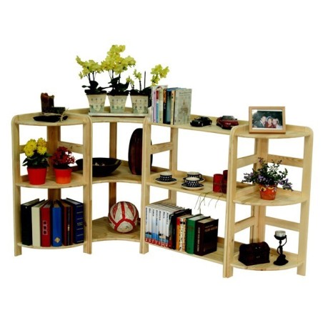 Regał do salonu R-04 89x56x56 cm narożny