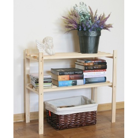 Regał drewniany RA-2-65 50x65x28 cm