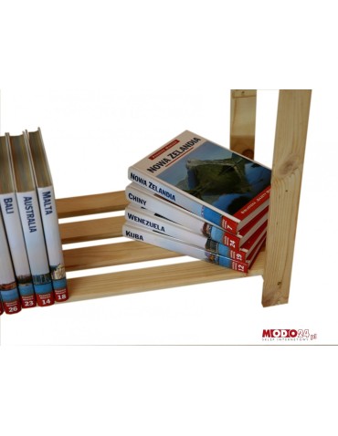 regały serii RA - Regał drewniany RA-3-65 - product 4