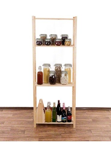 regały serii RA - Regał RA-4 sosna 170x65x28 - product 7