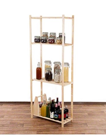 regały serii RA - Regał RA-4 sosna 170x65x28 - product 8