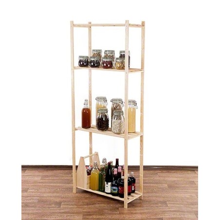 Regał drewniany RA-4K-80