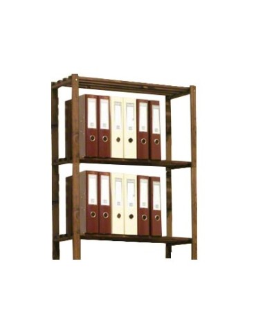 Regał drewniany RA-3-65 Brąz