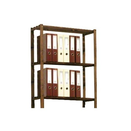 Regał drewniany RA-3-65 Brąz