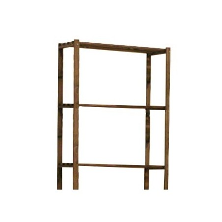 Regał drewniany RA-3-65 Brąz