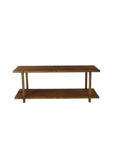 Stojaki na obuwie/ stojaki na buty/ półka RBO - Dwupiętrowy regał na obuwie ▪ RBO-2 ▪ Naturalne drewno sosnowe - product 13