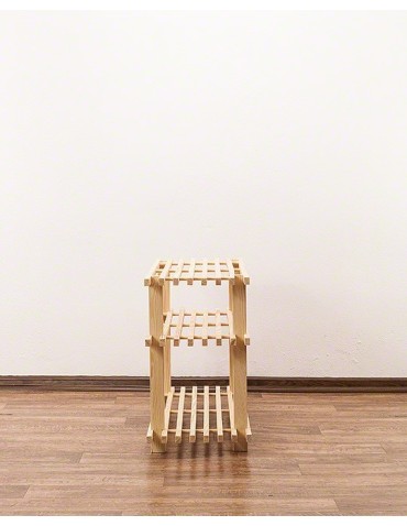 Drewniany stojak na buty ▪ 3 poziomy ▪ RBO-3 ▪ Naturalny - product 2