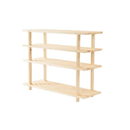Drewniany stojak na buty 4 poziomy RBO-4 Naturalny