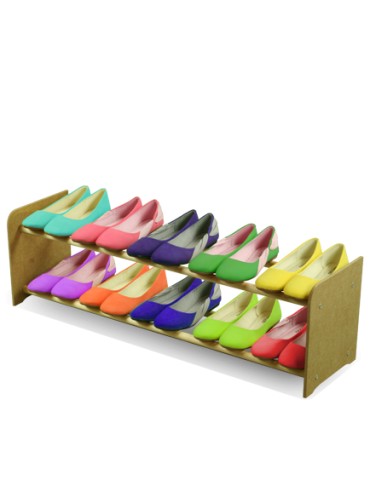 Regał na buty RBS-2-90 sosna