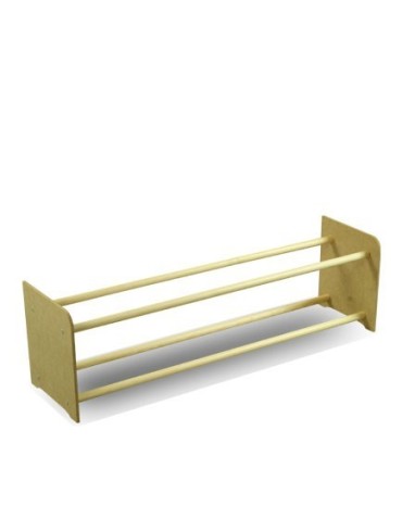 Regały na buty/ szafki otwarte RBS - Regał na buty RBS-2-90 sosna - product 3