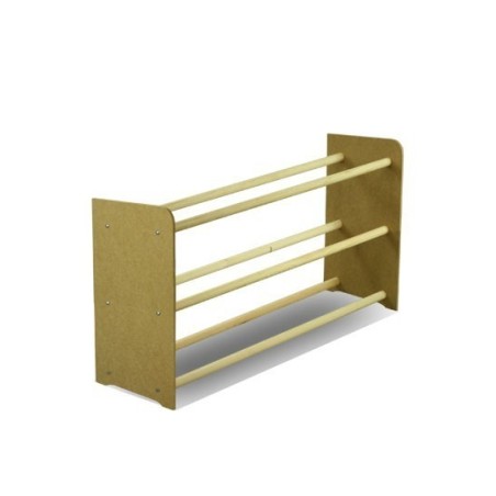 Regał na buty RBS-3-90 sosna