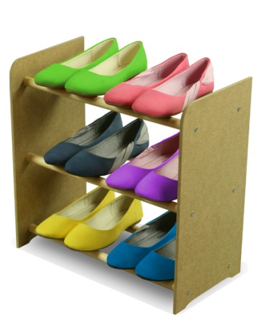 Regał na buty RBS-3-45 sosna