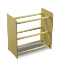 Regał na buty RBS-3-45 sosna